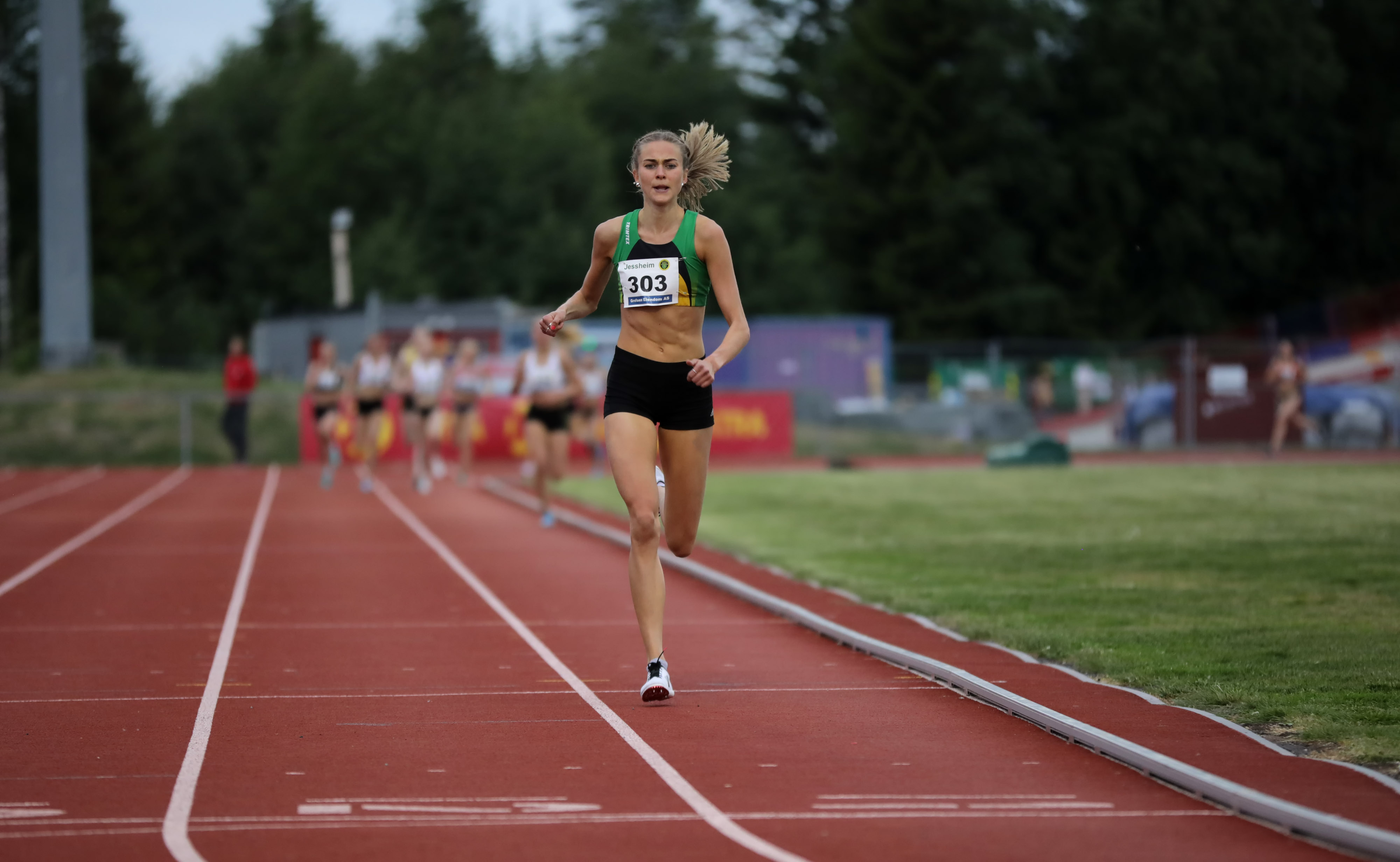 Amalie Sæten var helt suveren på 1500 meter